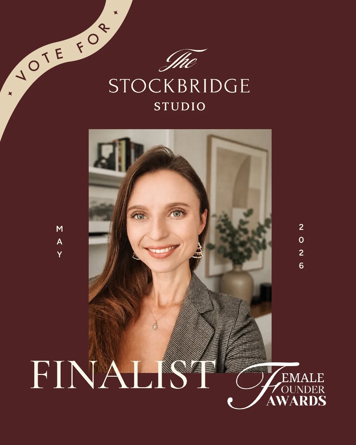 I'm absolutely delighted to share that I'm a finalist in the Female Founder Awards 2026!!✨️
I'm incredibly grateful for the opportunity, it means so much to be recognised. Thank you so much to everyone who has encouraged me and followed my journey so far 🤍
If you'd like to vote for me >> follow the link in the comments << every vote would mean the world!
Under Insustry Awards select 'Design'
Marta, The Stockbridge Studio✨️💕